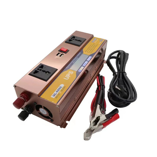 Convertisseur UPS, onduleur 2000W, fonction chargeur de batterie 12V
