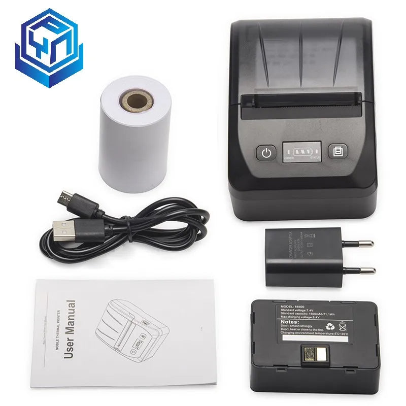 Mini Imprimante Thermique Portable Batterie lithium intégrer BBT-581