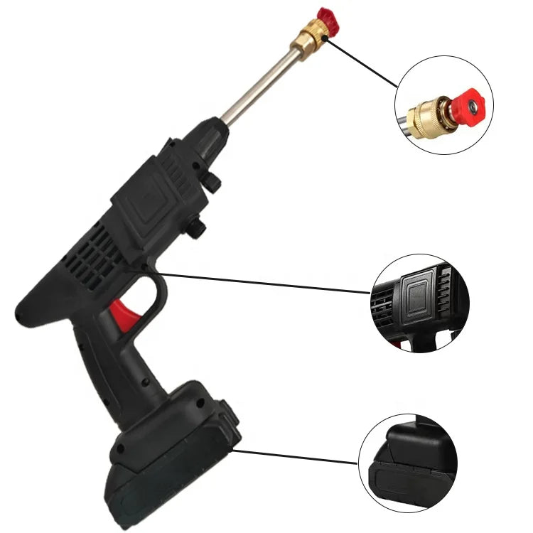Nettoyeur haute pression de lave-auto électrique Portable  avec batterie au Lithium 48HV