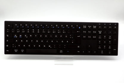 Clavier Sans Fil 2.4GHz Rechargeable RF Technologie pour PC Portable et Bureau