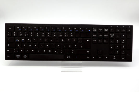 Clavier Sans Fil 2.4GHz Rechargeable RF Technologie pour PC Portable et Bureau