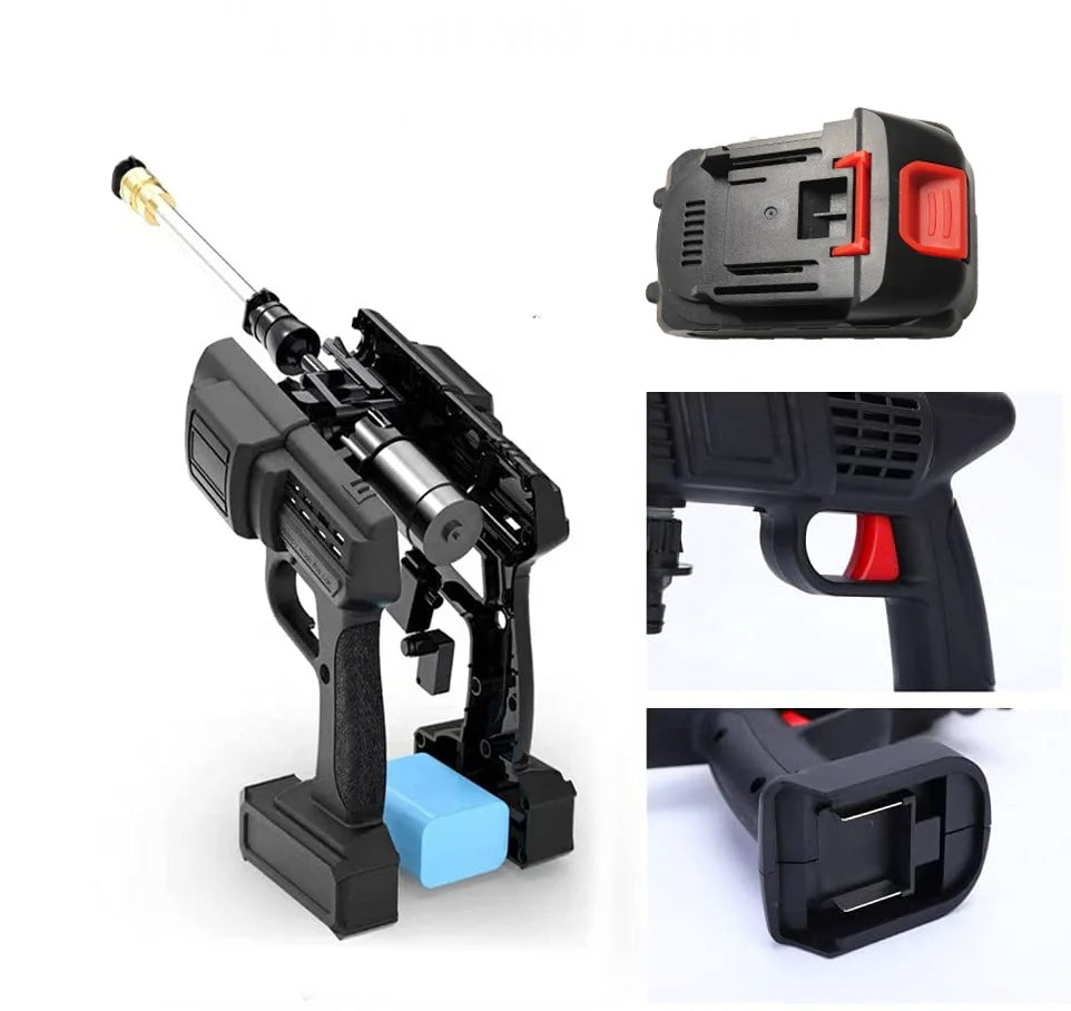 Nettoyeur haute pression de lave-auto électrique Portable  avec batterie au Lithium 48HV