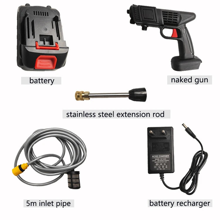 Nettoyeur haute pression de lave-auto électrique Portable  avec batterie au Lithium 48HV