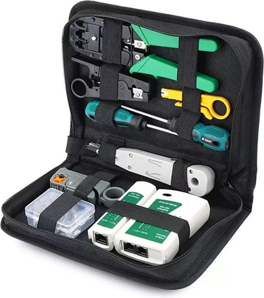 Kit D'Outils De Réparation Réseau Avec Pince À Sertir,