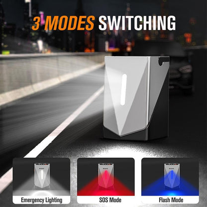 Booster de Batterie 3-en-1 : Démarrage • Compresseur • Chargeur USB + Lampe Torche