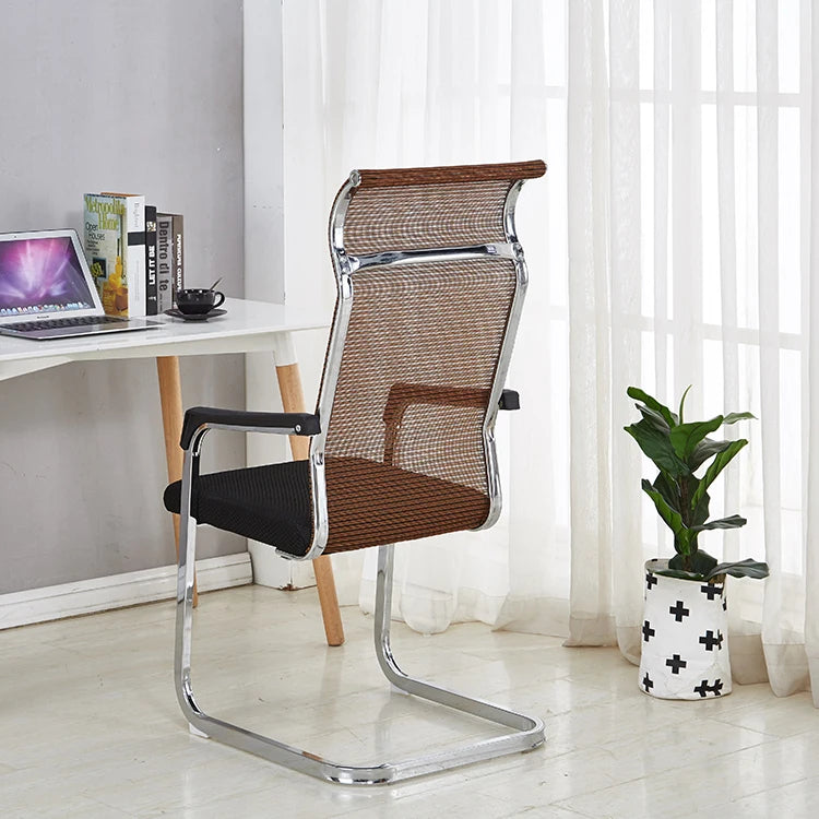 Chaise De Bureau Moderne Haut De Gamme, Dossier Haut En Maille