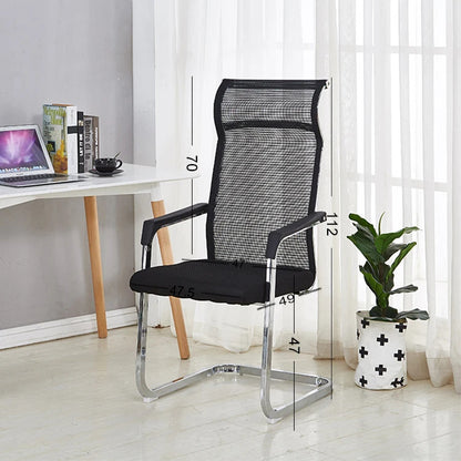 Chaise De Bureau Moderne Haut De Gamme, Dossier Haut En Maille