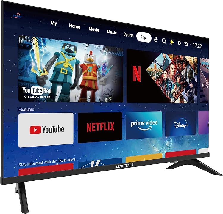 Téléviseur Smart 43 pouces - STAR TRACK