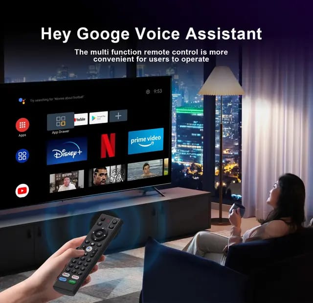 Android TV Box P7, rendre la Télé Smart avec application