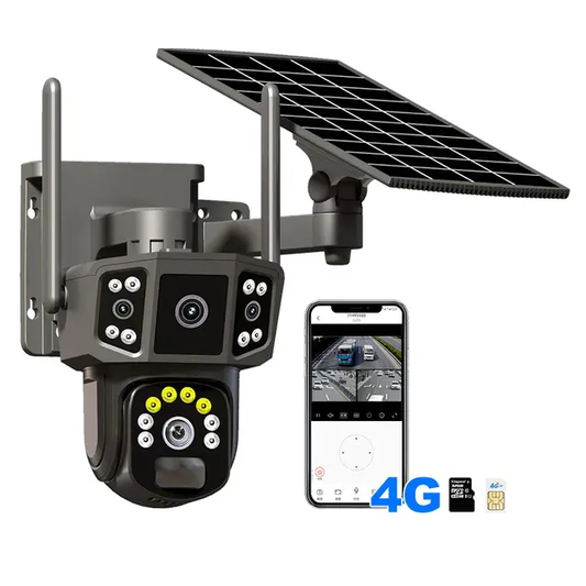 Caméra Solaire 4g sim et WI-FI