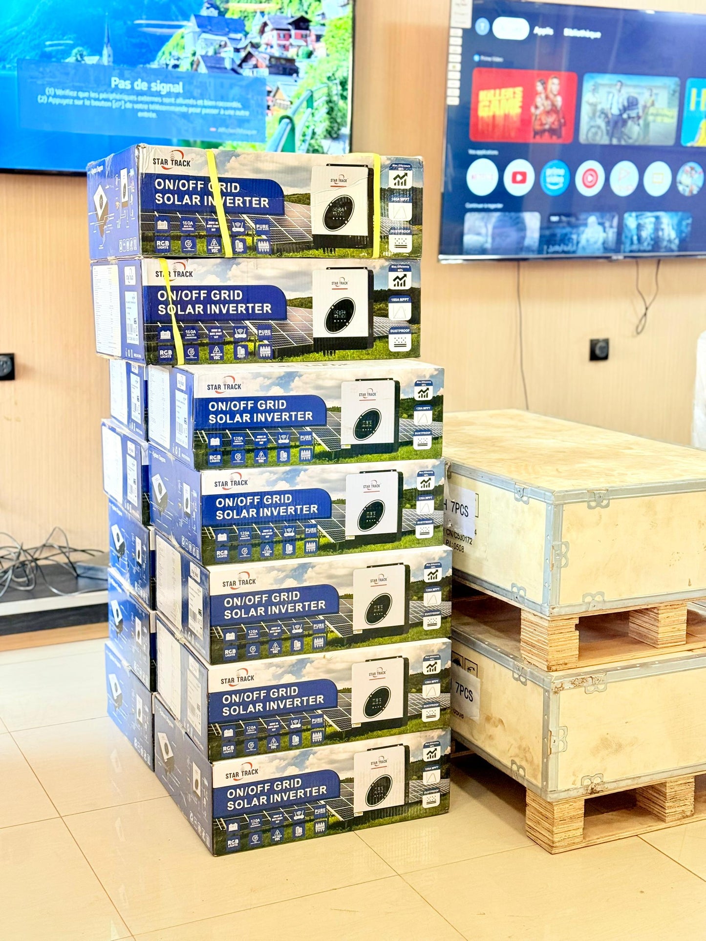 Convertisseur hybride Solar inverter 4,2 KVA 120A - Bamako Gadgets